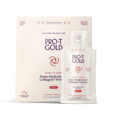 ProT Gold berry liquid collagen bottle for quick protein delivery and post‑workout use