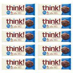 Protein Bars Brownie Crunch bar close-up, ideal for on-the-go energy.