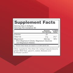 Protocol For Life Balance 400 mg elemental magnesium per serving for versatile daily wellness.