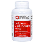 Protocol For Life Balance Calcium D-Glucarate bottle front highlighting detox support.