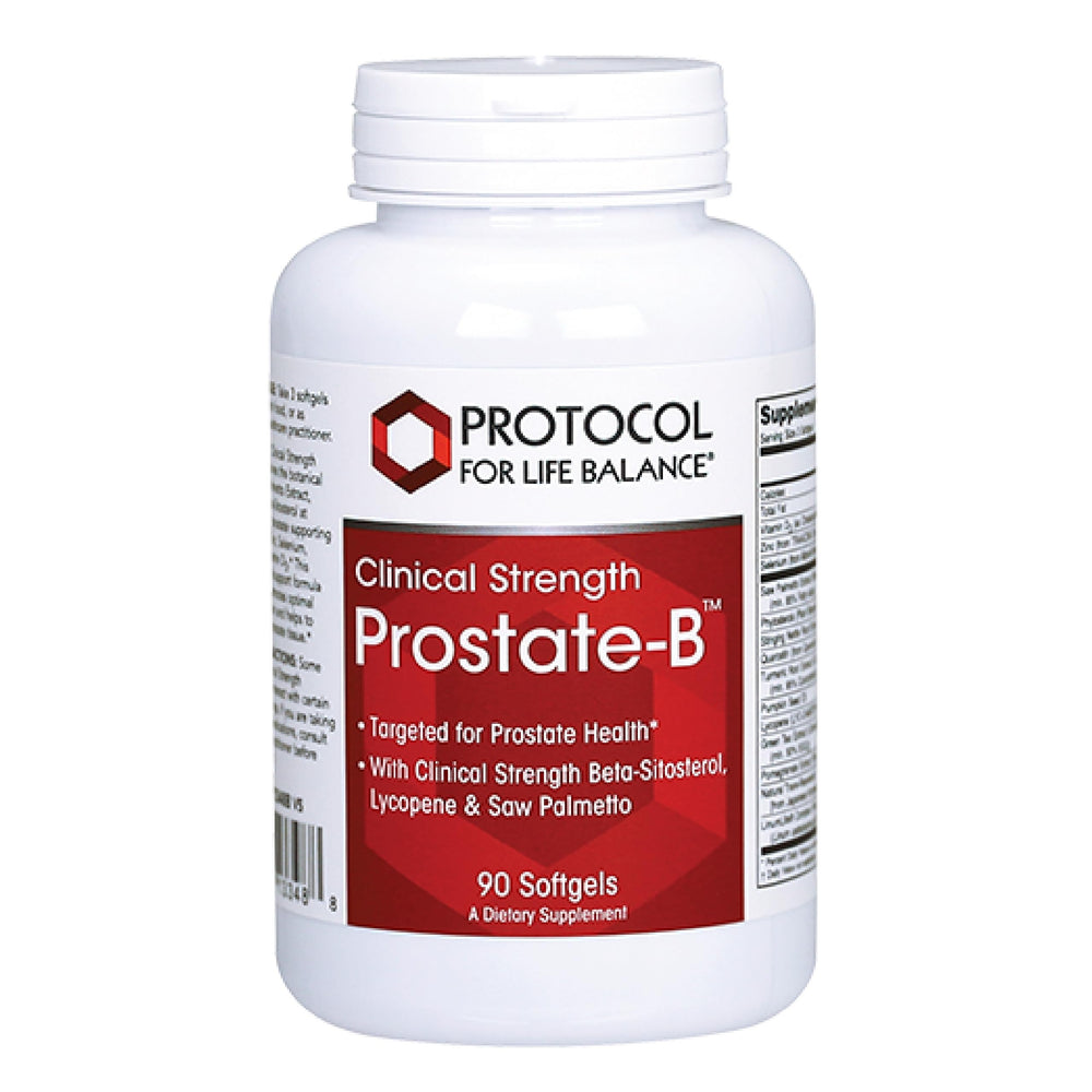 Protocol for Life Balance Prostate-B bottle front supports urinary comfort.