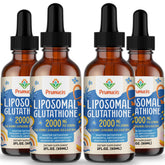 Prunucis liposomal glutathione liquid bottle highlighting antioxidant support for immune health.
