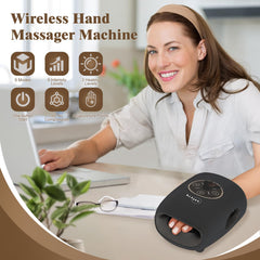Pryfey Hand Massager 9 modes offer customized comfort.
