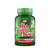 Psycho Pharma Far Beyond Driven bottle closeup for on-the-go energy and focus