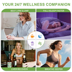 PUFFIAIR Complete Harmony blue diffuser pen for relaxing evenings.