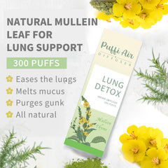 PUFFIAIR mullein-based blend supporting daily breathing comfort