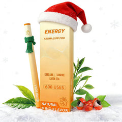 Puffora Energy Diffuser Pen front view for daily vitality on the go.