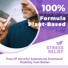Puffora Herbal Diffuser Pen showing lavender notes for daily unwind