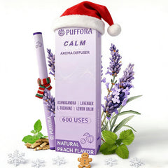 Puffora Herbal Diffuser Pen for work calm with lavender notes