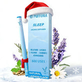 Puffora Melatonin Diffuser Pen with lavender for a soothing bedtime ritual.
