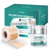 Pumkot scar cream application shows quick absorption for comfortable daily care.