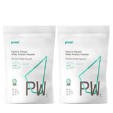 Puori PW1 bourbon vanilla bottle showing post-workout protein convenience