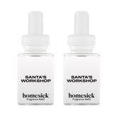 Pura Santa Workshop refill 2-pack for cozy living spaces.