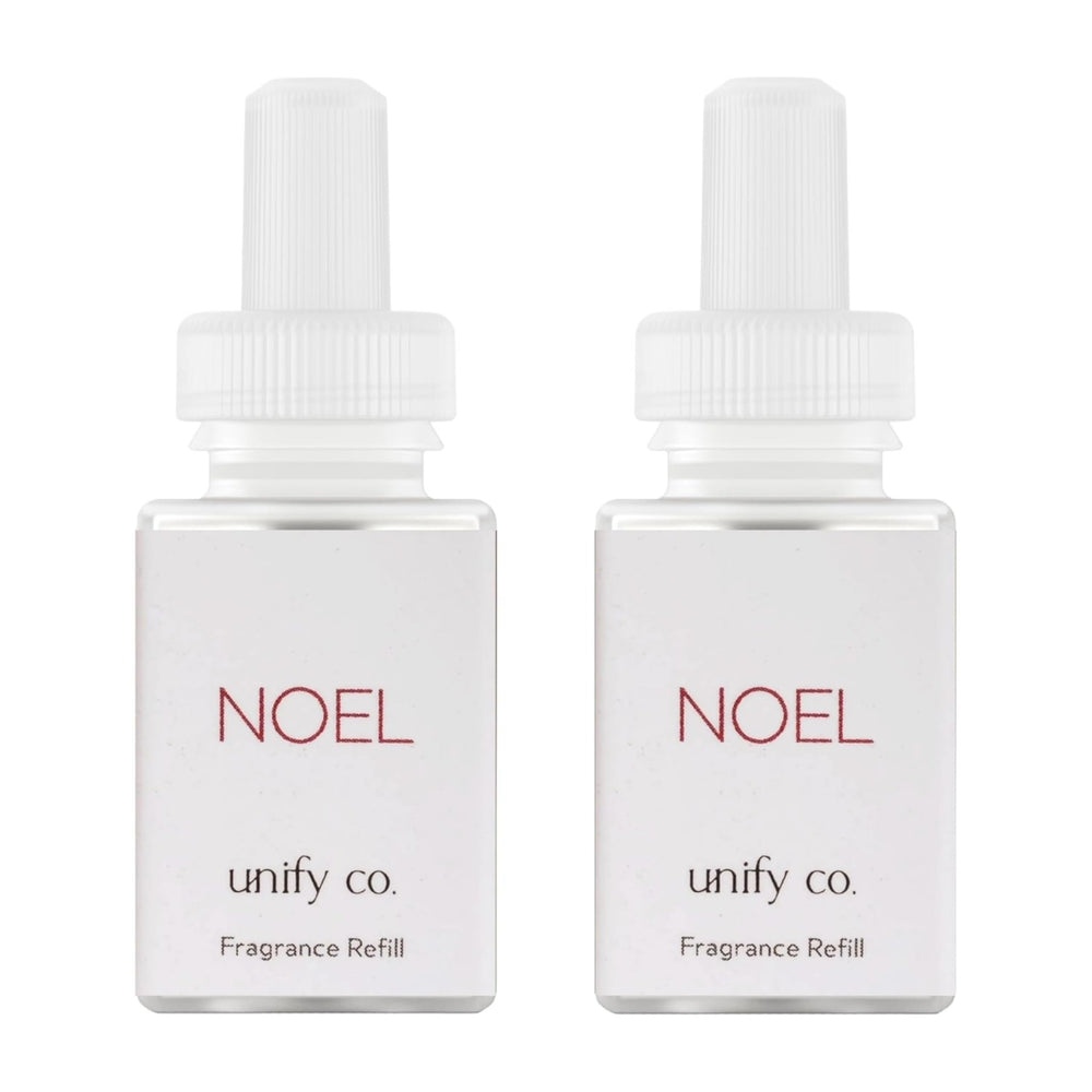 Pura Unify Noel refill bottle ready for easy scent replenishment and continued luxury fragrance