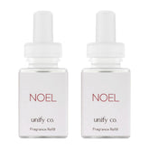 Pura Unify Noel refill bottle ready for easy scent replenishment and continued luxury fragrance