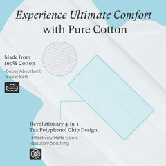 PurComfy: algodón suave para piel sensible y transpirabilidad