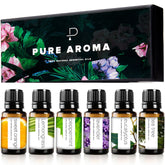 Pure Aroma Lavender 10ml bottle for calming diffusions and home blends.