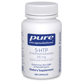 Pure Encapsulations 5-HTP 100mg bottle with clean label for daily use