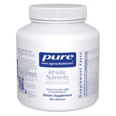 Pure Encapsulations Athletic Nutrients bottle capsules support daily training