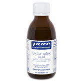 Pure Encapsulations B-Complex Liquid bottle pour for easy daily energy support