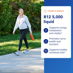 Pure Encapsulations B12 5000 liquid drops measuring dropper supports accuracy