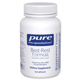 Pure Encapsulations Best-Rest Formula bottle supports a calm bedtime routine