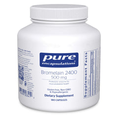 Pure Encapsulations Bromelain 2400 capsules support digestion and joint comfort