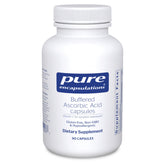 Pure Encapsulations Buffered Ascorbic Acid Capsules bottle for daily vitamin C routine.