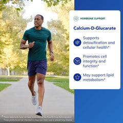 Pure Encapsulations Calcium-D-Glucarate capsules pouring for daily dosing
