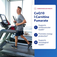Pure Encapsulations CoQ10 L-Carnitine Fumarate capsules ready to support daily wellness