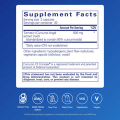 Pure Encapsulations Curcumin capsules closeup highlight turmeric-based formula for tissue health.