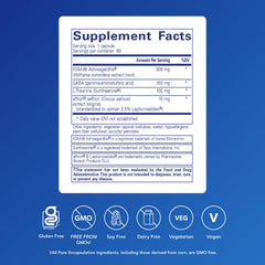Pure Encapsulations Daily Calm pack shot, convenient for on-the-go stress support