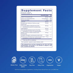 Pure Encapsulations Daily Immune label detail highlighting a clean, hypoallergenic formula.