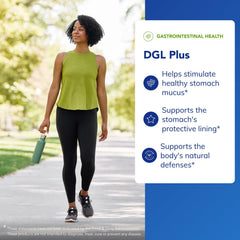 DGL Plus marshmallow root emphasizes the herbal blend for gut health