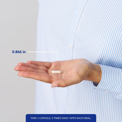 Digestive enzymes information leaflet from Pure Encapsulations illustrating nutrient absorption benefits.