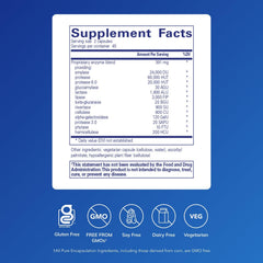 Pure Encapsulations Digestive Enzymes Ultra capsules for protein digestion.