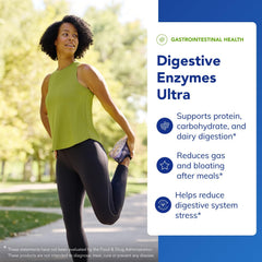 Pure Encapsulations Digestive Enzymes Ultra ingredients highlight vegetarian enzyme blend.