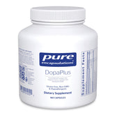 Pure Encapsulations DopaPlus bottle label for daily brain support.