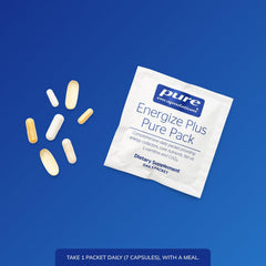 Vitamin D and nutrient blend in Energize Plus for metabolism support