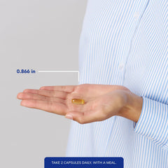 Pure Encapsulations EPA Ultimate bottle side-label close-up highlighting purity and allergen-free promise