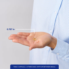 Pure Encapsulations E.P.O. bottle on shelf signaling easy daily use.