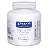 Pure Encapsulations Glucosamine Complex bottle front view for joint support.