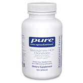 Pure Encapsulations glucosamine-hcl-chondroitin bottle front illustrates joint support