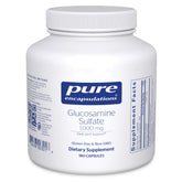Pure Encapsulations Glucosamine Sulfate bottle for joint support and mobility