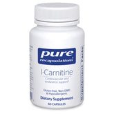 Pure Encapsulations L-Carnitine bottle ready for daily energy support