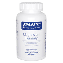 Pure Encapsulations Magnesium Gummy bottle for easy daily support