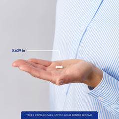 Pure Encapsulations Melatonin label close-up highlighting vegan and non-GMO