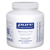 Pure Encapsulations Memory Pro bottle ready for daily cognitive support