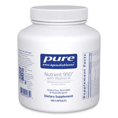Pure Encapsulations Nutrient 950 bottle-front for daily wellness