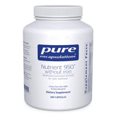 Pure Encapsulations Nutrient 950 without Iron bottle for daily wellness support
